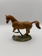 Franklin Mint Great Horses of the World porcelain trakehner figurine