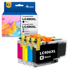 XL LC406 Ink Cartridges for Brother MFC-J4335DW MFC-J5955DW MFC-J6955DW J6555DW