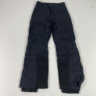 Vintage Columbia Titanium Snow Pants Womens Small Black Insulated Ski Lined