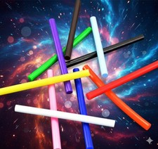 Mini Hot Melt Glue Sticks 4in L for Crafts and Halloween 5/16th .25" Dia