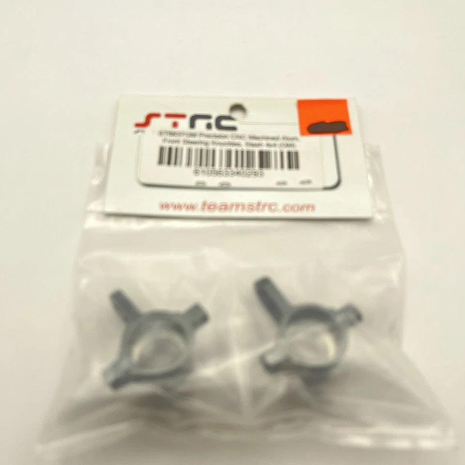 STRC ST6837GM Machined Alum. Front Steering Knuckles, Slash 4x4 Gun Metal - Image 2 of 3