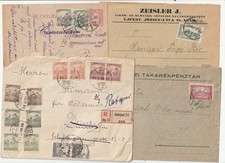 Hungary 1920/1926 inflation 31x covers or postcards 1 ct discounted