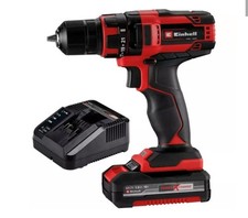 Image of EINHELL TC-CD 18/35 Li Cordless Drill Driver with Battery Black & Red Shade Home