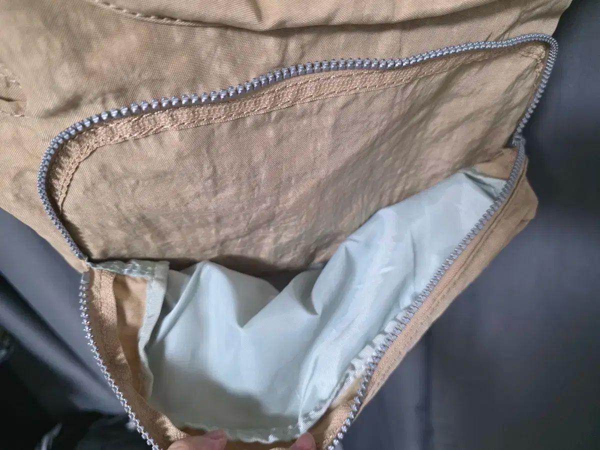 Kipling Backpack Beige Lightweight Stylish - image 5