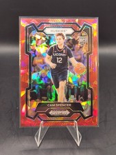 2024 Panini Prizm Draft Picks - Cam Spencer #94 Red Ice Prizm (RC)