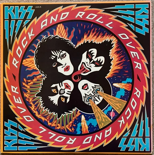 KISS / ROCK AND ROLL OVER , 1976 Inner Casablanca 22S-5 LP JAPAN  M Vinyl 美