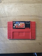 Super Nintendo SNES (1992) Doom Red Vintage Game Cartridge Only