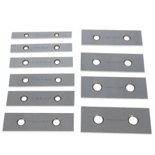 1/8 x 4" 0. 001" 10 Pair Precision Parallel Set Hardened Steel In Case