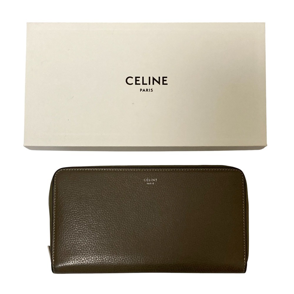CELINE Large Multifunction Zip Around Long Wallet… - image 8