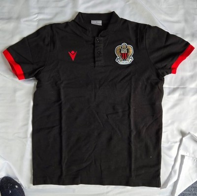 Nice OGC Football Club Shirt Size S Macron
