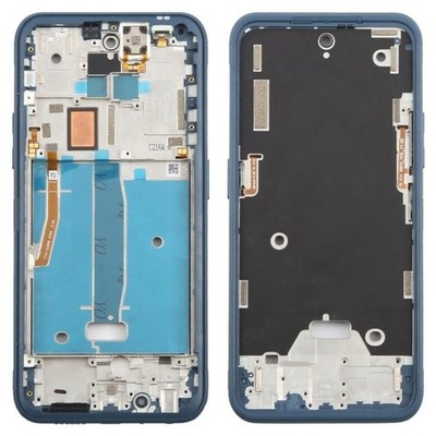 For Nokia XR20 Front Housing LCD Frame Bezel Plate blue