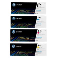 Genuine HP 410X High Yield Toner Set BCYM CF410X CF411X CF412X CF413X NEW OEM