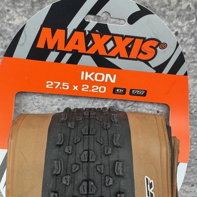 Maxxis Ikon Tire 27.5 X 2.20 650B EXO TR Tubeless Ready Tan Wall