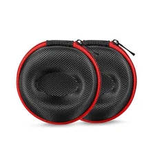 Pack of 2 Zipper Travel Watch Cases Single Watch Storage Boxes for Wristwatch...