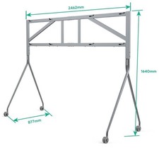 Yealink MB-FloorStand D652 Dual Rollwagen fü...