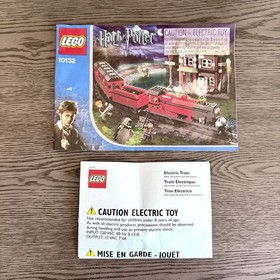 Lego Harry Potter Motorized Hogwarts Express 10132 Set 100% Complete - Tested