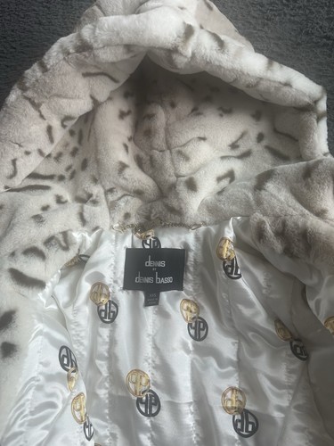 Dennis Basso Faux Fur Hooded Jacket, Size XXS - Picture 5 of 12