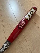 Bate de softbol Louisville Slugger Catalyst X1 84 cm rojo, usado, agarre necesario