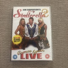 Jim Davidson - Sinderella Comes Again (DVD, 2004) good condition, Cert 18