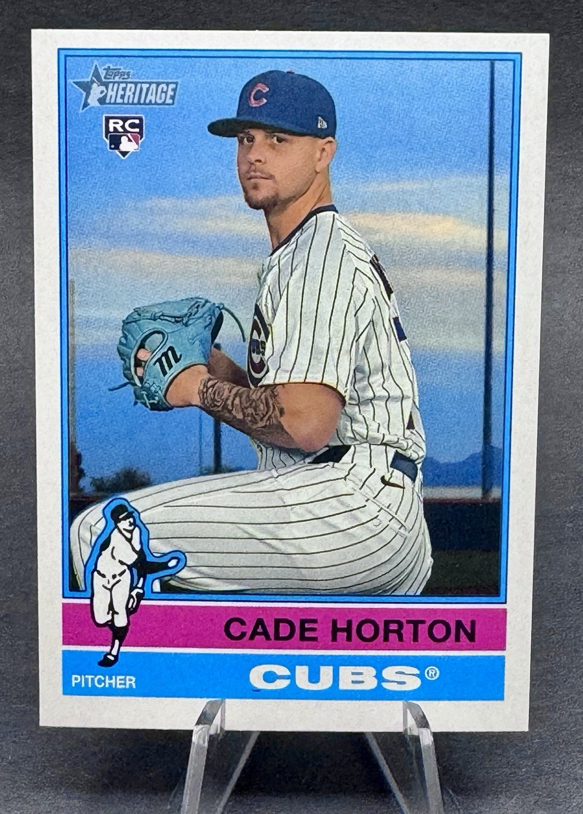 2025 Topps Heritage High Number Cade Horton Rookie Base #626 Chicago Cubs RC