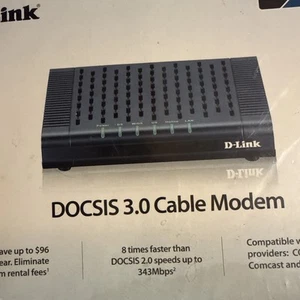 D-Link DCM-301 348.16 Modem de câble Mbps Nouveau scellé