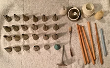 Vintage Cake Decorating Tolls Icing Tips Korea Japan USA Very Clean Decades Old