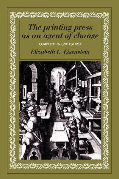 The Printing Press As An Agent Of Change Elizabeth L. Eisenstein Taschenbuch-image