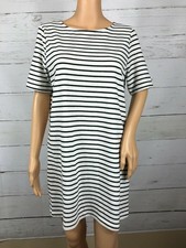 LuLus Striped Soft Sweater Dress Tunic Size M Medium Womens T35