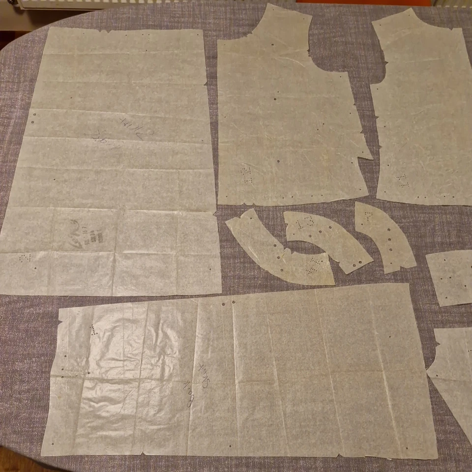 Vintage Drop Waist Dress Sewing Pattern LeRoy 3157 Bust 34 - Image 4 of 4