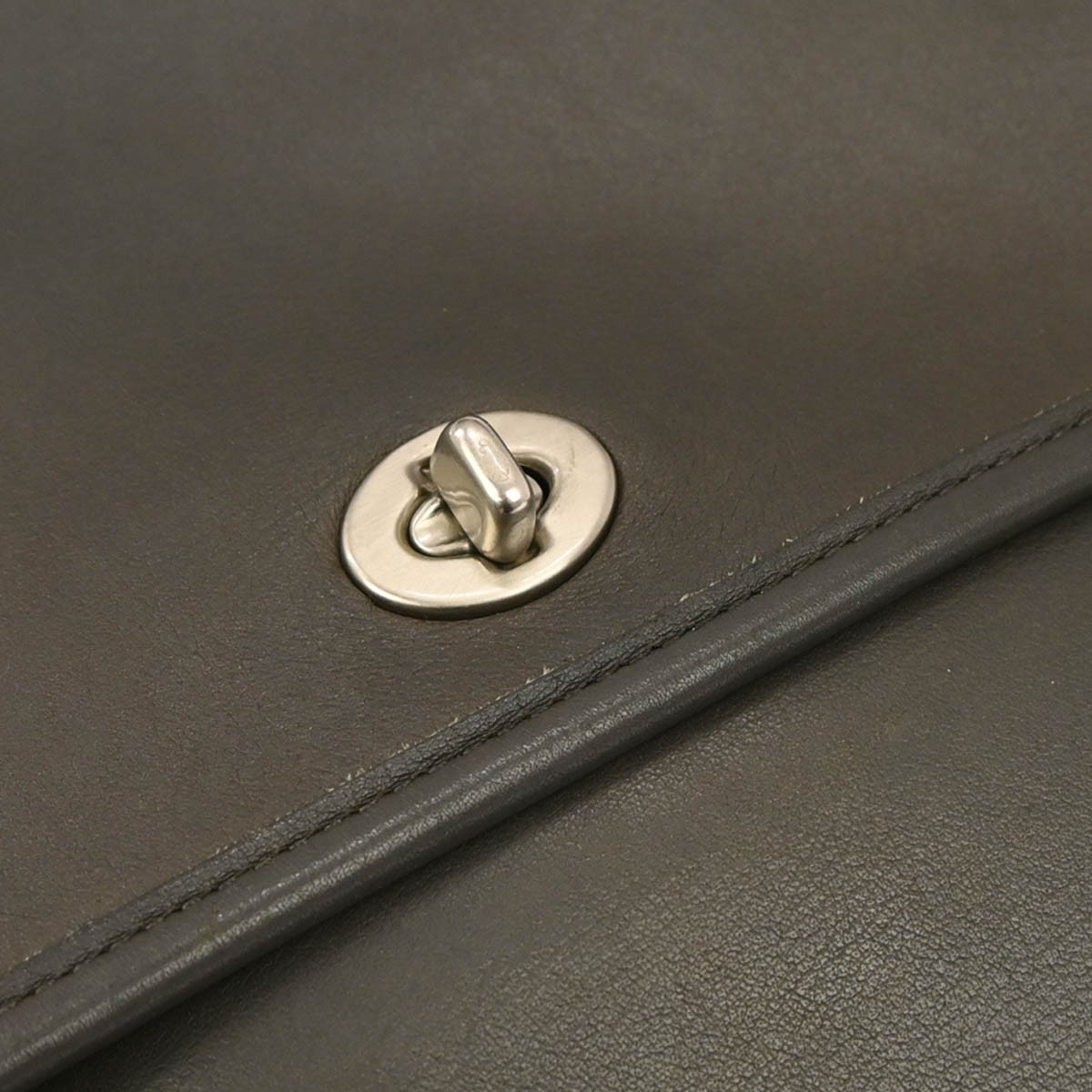 Coach Gray Leather Handbag L9C-9870 156023 thumbnail 5