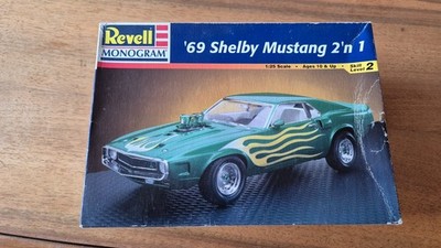 Revell Monogram 85-2545 '69 Shelby Mustang 2'n1 1:25