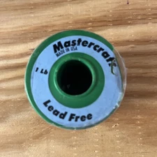Brand New 1 LB Mastercraft Lead-free Solder Jewelry/Stained Glass