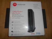 Motorola MG7550 16x4 Cable Modem Plus AC1900 Dual-Band WiFi Gigabit Router