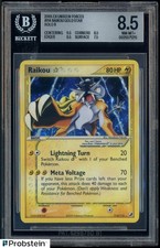 2005 Pokemon Gold Star EX Unseen Forces #114 Raikou Holo BGS 8.5 NM-MT+