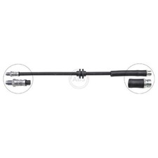 2x Bremsschlauch hinten für Volvo S40 2 544 V50 545 id58140