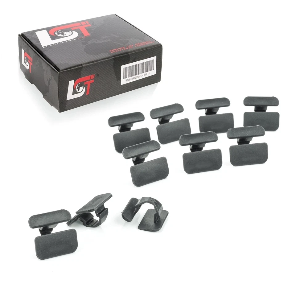 10x pour Jaguar E-Pace F-Pace Xe XF XJ Xk Isolation Capot Amortissement Mat Clip - Photo 1/4