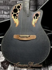 Ovation Adamas 30th Anniversary NNS781-5 Black 1996 Electric Acoustic Guitar