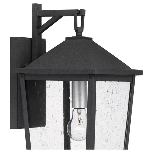 Quoizel STNL8409 Stoneleigh 20" Tall Outdoor Wall Sconce - Black - Picture 2 of 6
