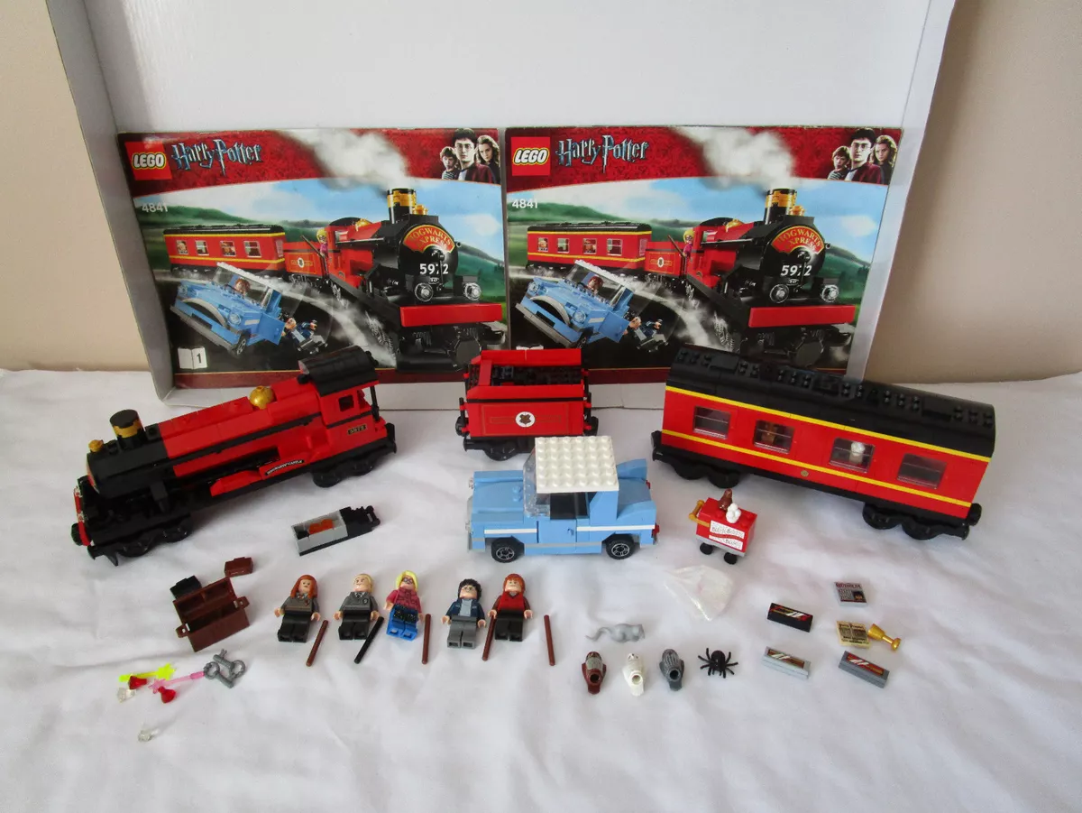 Lego Harry Potter HOGWARTS EXPRESS TRAIN SET 4841 COMPLETE SET NO