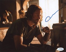 Charlie Vickers Rings of Power Autographed Signed 8x10 Photo ACOA