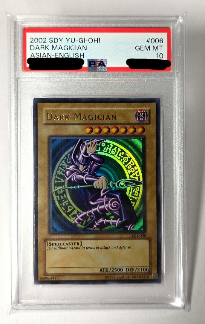 遊戯王 ブラック・マジシャン 英語 SDY 1st ウルトラ PSA10 PSA 10 YuGiOh Dark Magician SDY #006 Ultra Rare Asian