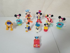DISNEY Vintage Toys Lot of 10 McDonalds 