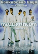 Backstreet Boys: Millennium Tour (1999)  | Konzertposter Tourplakat A1