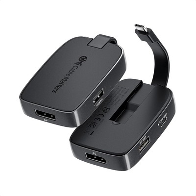 Cable Matters USB C Hub Display Port 1.4 klappbar, mit 4K 144 Hz/8K 60 Hz