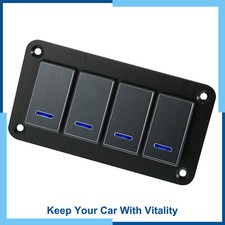 Universal Pack14 Gang Rocker Switch Panel 3 Pin On Off Pre-wired Toggle Switch