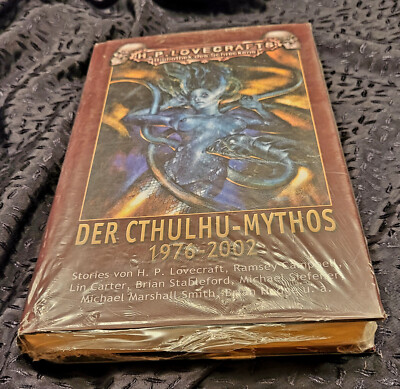 Der Cthulhu-Mythos 1976-2002 H. P. Lovecrafts Bibliothek des Schreckens NEU 1.Au
