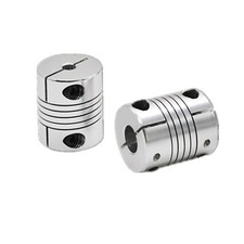 6.35x8mm Flexible Shaft Coupler 1/4" to 0.315" Coupling
