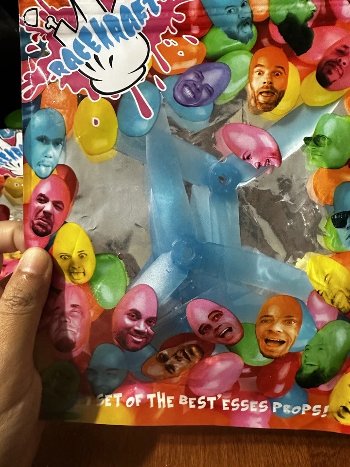 Hélices transparentes RACEKRAFT 3 PALAS CUÁDRUPLES 5051 HOJAS DRONE Foto 3 de 4