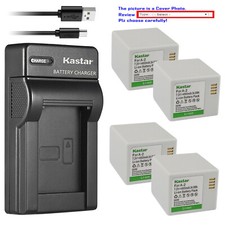 Kastar Battery Slim USB Charger for Arlo Go Verizon Mobile HD Security Camera