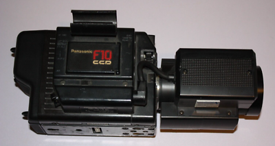 Panasonic F10 CCD vintage Video Camera with 10.5-84mm TV zoom lens